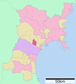Tomiya in Miyagi Prefecture Ja